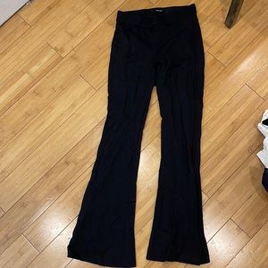 ASOS black flare yoga pants, size XS, new